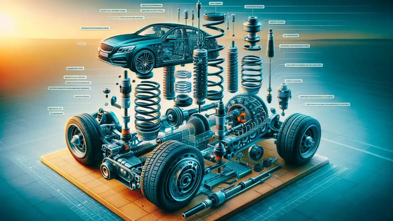 Close up on a plate of mashed potatoes, topped with baked pork chops with cream of mushroom soup, and a side of green beans.